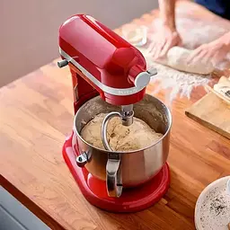 Планетарний міксер KitchenAid Artisan з підйомною чашею 6.6 л червоний (5KSM70SHXEER) - мініатюра 14