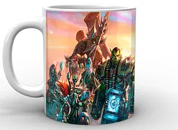 Кружка GeekLand World of Warcraft Світ Військового Ремесла всі персонажі WW.02.15 - мініатюра 3