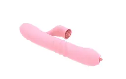 Вібратор для подвійної стимуляції Fanny Pink Boss Series 26-00156 98698 - мініатюра 9