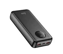 Зовнішній акумулятор Power Bank JUO PD20W 22.5 W  на  20000 mAh  зарядний пристрій 2xUSB + Type-C  - мініатюра 3