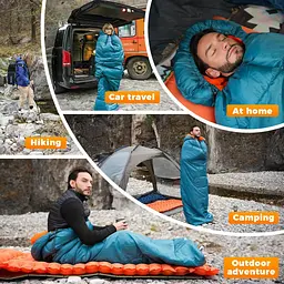 Спальний мішок KingCamp Tigris 250 Peacock-Blue (2248.65.63) [169548] - мініатюра 9
