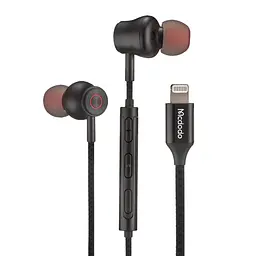 Навушники McDodo Stereo Earphone for Lightning ( In-ear ) HP-3480 Black
