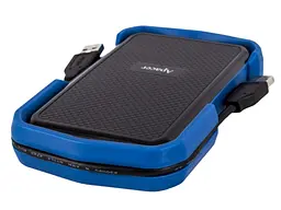 Зовнішній жорсткий диск Apacer AC631 1 TB USB 3.1 Blue (AP1TBAC631U-1) - мініатюра 3