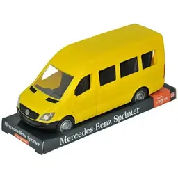 Автомобіль "Mercedes-Benz Sprinter" пасажирський (жовтий) на планшетці, Tigres