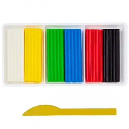 Пластилін 1 Вересня Classic 6 кольорів 120 г (540653) - мініатюра 3