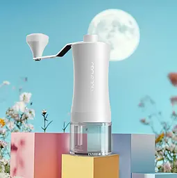 Кофемолка ручная Xiaomi Circle Joy Coffee Grinder (CJ-SMDJ01) White - мініатюра 2
