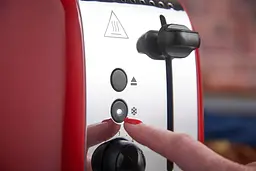 Тостер Russell Hobbs Colours Plus 1600 Вт нержав. підігрів розморозка червоний - мініатюра 5