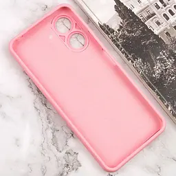 Чохол TPU GETMAN Liquid Silk Full Camera для Xiaomi Redmi 13C / Poco C65 Рожевий / Pink - мініатюра 3