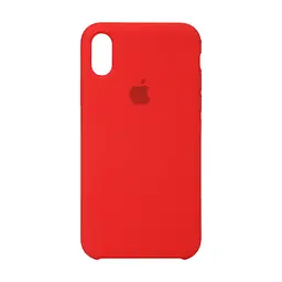 Силиконовый противоударный чехол-накладка для Apple iPhone Xs Max, панель с защитой всего корпуса, софт-тач, red, ArmorStandart (ARM53254)