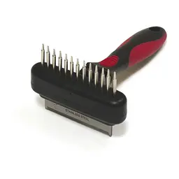 Гребінець-триммер+граблі для котів і собак Croci 2 в 1 8.5 x 16 см