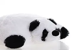 Подушка іграшка панда Alina 45 см біла - мініатюра 2