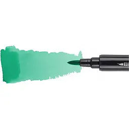 Маркер акварельний Santi Brush Marker SWB-20 м‘ятний двосторонній 6 шт. (391076) - мініатюра 2