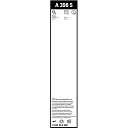Щітка склоочисника Bosch 3397014398 (3 397 014 398) - мініатюра 5