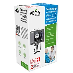 Механічний тонометр Vega VМ-210 - мініатюра 5