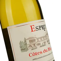 Вино Brotte Cotes du Rhone Esprit Barville Blanc, 13%, 0,75 л - мініатюра 3
