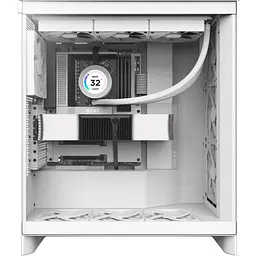 Корпус NZXT H7 Flow без БП White (CM-H72FW-01) - мініатюра 6