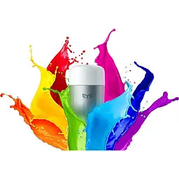 Розумна лампочка Xiaomi Yeelight Smart LED  Bulb (Color) with Voice-control DP0060W0EU - мініатюра 3