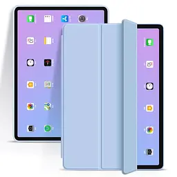 Чохол-книжка BeCover Tri Fold Soft TPU для Apple iPad mini 6 2021 Light Blue (706723) - мініатюра 2