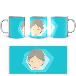 Кухоль GeekLand Haikyu!! Волейбол Сугавара HK 001.25 330 мл білий - мініатюра 3