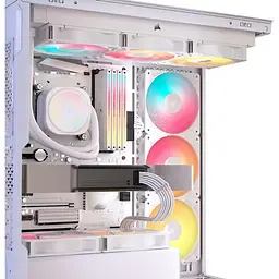 Корпус Corsair 3500X ARGB Tempered Glass без БП White (CC-9011279-WW) - мініатюра 3