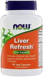 Підтримка печінки Now Foods Liver Refresh 90 капсул