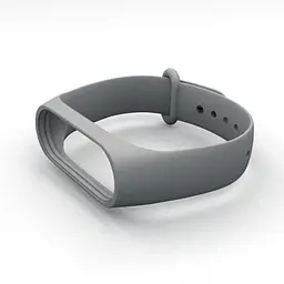 Силіконовий ремінець для фітнес браслета XiaomiXiaomi Band 3 4 Grey Сірий