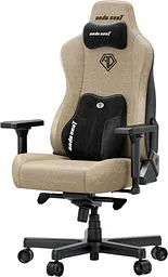 Ігрове крісло Anda Seat Kaiser 3E XL Dark Beige Fabric (AD23YC-XL-09-H-CF-H01) - мініатюра 3