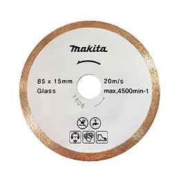 Диск алмазний по керамічній плитці та склу 85 х 15 х 0.9 мм Makita B-21082