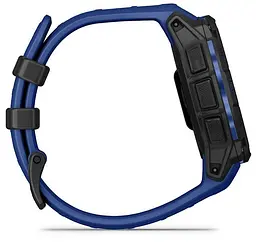 Смарт-годинник Garmin Instinct 3 45mm Amoled Black with Blue Band (010-02936-03/43) - мініатюра 4