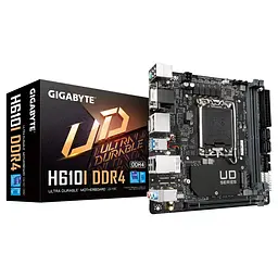 Материнська плата H610I s1700 H610 2xDDR5 M.2 HDMI D-Sub ATX Gigabyte teh0018985 - мініатюра 6