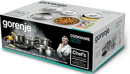 Gorenje Набір посуду CHEF'S COLLECTION, 8 предметів, нержавіюча сталь - мініатюра 7
