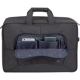 Сумка-рюкзак для ноутбука Rivacase Teide 15.6" Black (8455 (Black)) - мініатюра 4