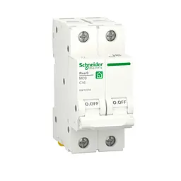 Вимикач автоматичний SCHNEIDER RESI9 6kA 2р 32А С