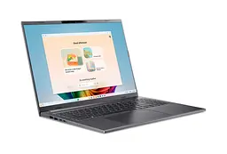 Ноутбук Acer Aspire 16 A16-11M 16" WUXGA IPS Quallcomm X X1-26-100 32GB F1TB UMA Win11 серый - миниатюра 3