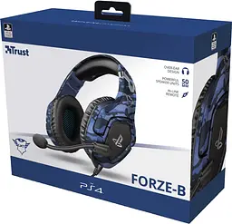 Гарнітура ігрова Trust GXT 488 Forze-G для PS4 Blue (23532_Trust) - мініатюра 4