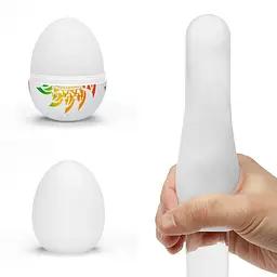 Мастурбатор-яйце Tenga Egg Shiny II Pride Edition, щільний TPE, пробник лубриканту 5 мл, лімітована серія - мініатюра 3