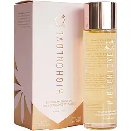 Масажна олія HighOnLove Massage Oil - Decadent White Chocolate (120 мл)