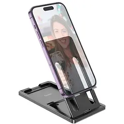 Тримач Hoco Freedom metal folding desktop stand HD5 4.5-7"