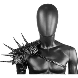 Наплічник Gothic Punk з шипами - мініатюра 1