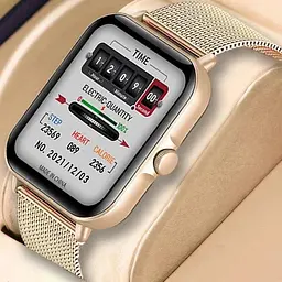 TAOMELY B85 SmartWatch Розумний смартгодинник із золотим ремінцем жіночий - мініатюра 3