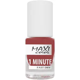 Лак для ногтей Maxi Color 1 Minute Fast Dry тон 046, 6 мл