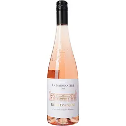 Вино La Baronniere Rose d'Anjou рожеве сухе 11% 0.75 л (718535)
