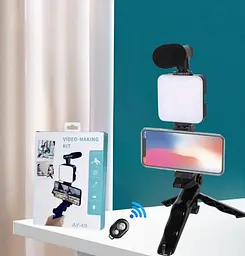 Комплект для відеоблогінгу No Brand Video Making Kit AY49 Чорний (2104619152) - мініатюра 5