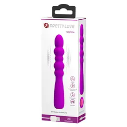 Вібратор Pretty Love Monroe Vibrator Purple - мініатюра 2