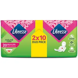 Гігієнічні прокладки Libresse Natural Care Normal 20 шт. (9900) - мініатюра 2