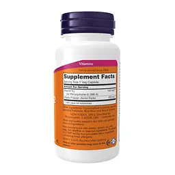 Вітамін K Now Foods 100 мкг (Vitamin K-2) - 250 веганських капсул - мініатюра 2