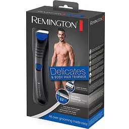 Тример Remington Delicates для тіла та інтимних зон чорно-синій (BHT250) - мініатюра 4
