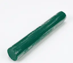 Полімерна глина Пластішка (Plastishka) основні кольори, 1 шт., 17 г., Изумрудный, (0120)
