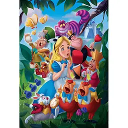 Пазл Аліса в Країні Див - Disney Alice In Wonderland - 1000 шт Clementoni 39952 - мініатюра 2