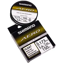 Волосінь Shimano Aero Float Line 150m 0.155mm 4.7lb/2.14kg - мініатюра 2